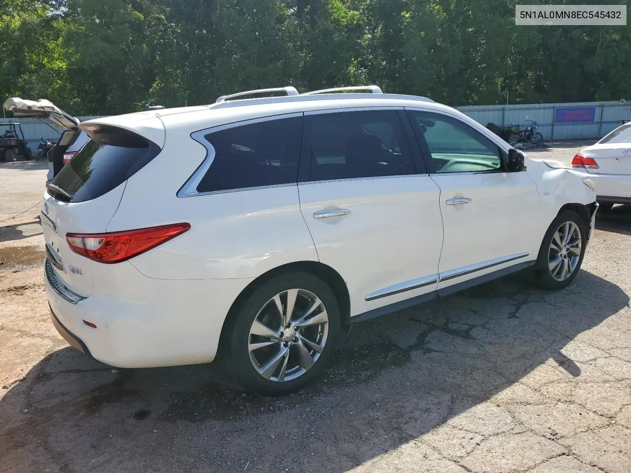 2014 Infiniti Qx60 VIN: 5N1AL0MN8EC545432 Lot: 63091435