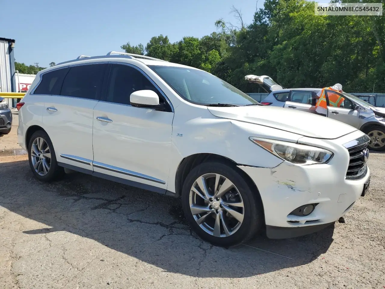 2014 Infiniti Qx60 VIN: 5N1AL0MN8EC545432 Lot: 63091435