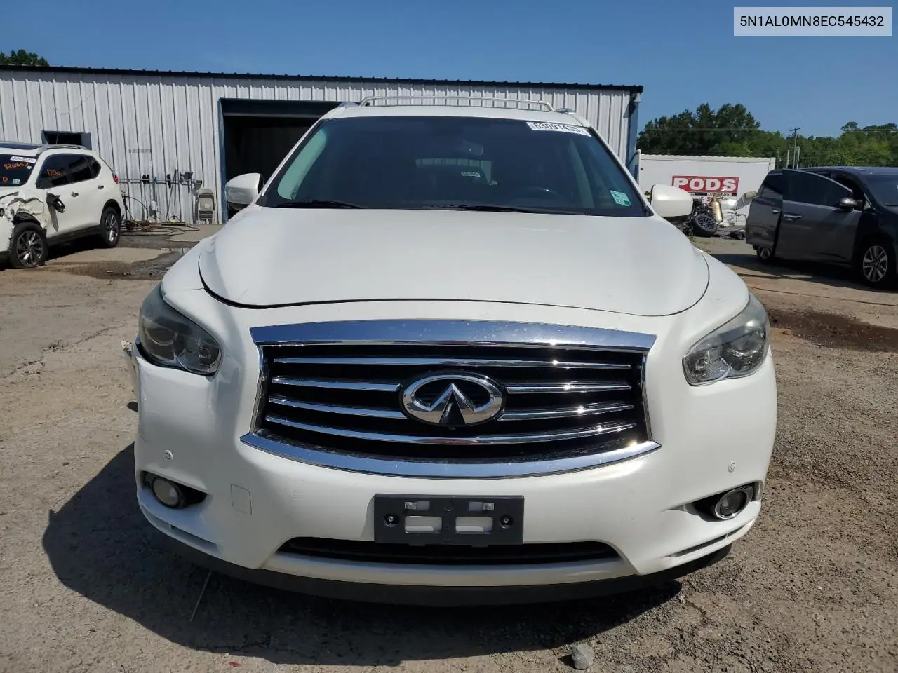 2014 Infiniti Qx60 VIN: 5N1AL0MN8EC545432 Lot: 63091435