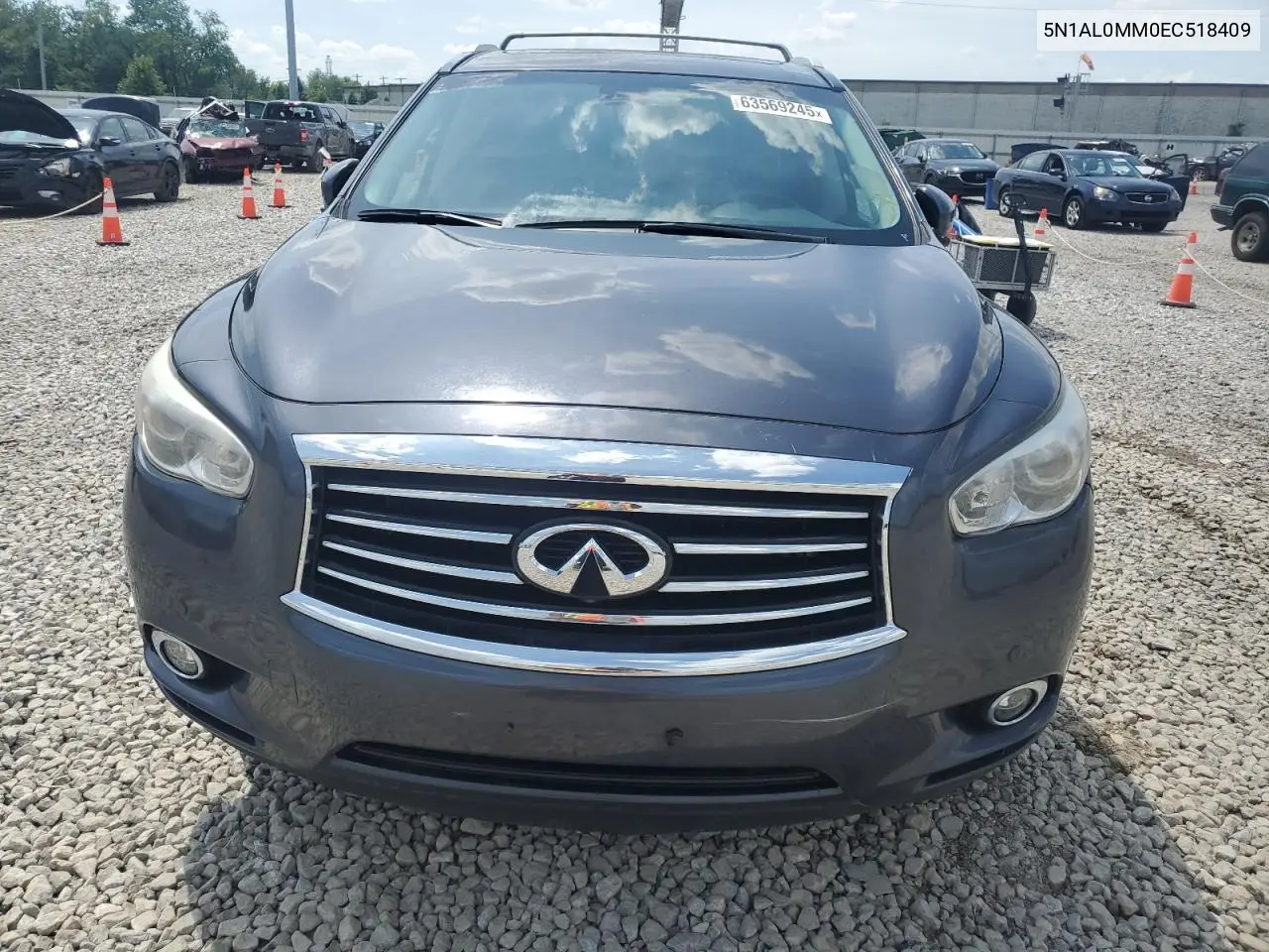 2014 Infiniti Qx60 VIN: 5N1AL0MM0EC518409 Lot: 63569245