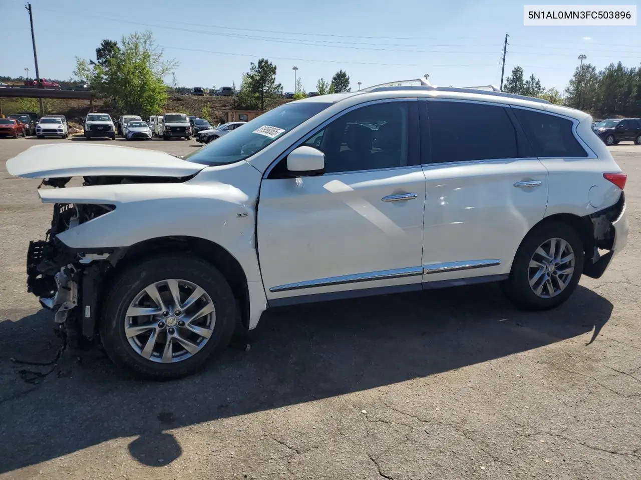 2015 Infiniti Qx60 VIN: 5N1AL0MN3FC503896 Lot: 51958065