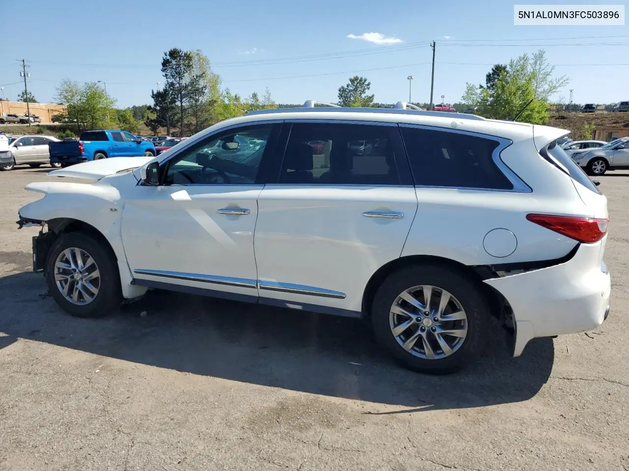 2015 Infiniti Qx60 VIN: 5N1AL0MN3FC503896 Lot: 51958065