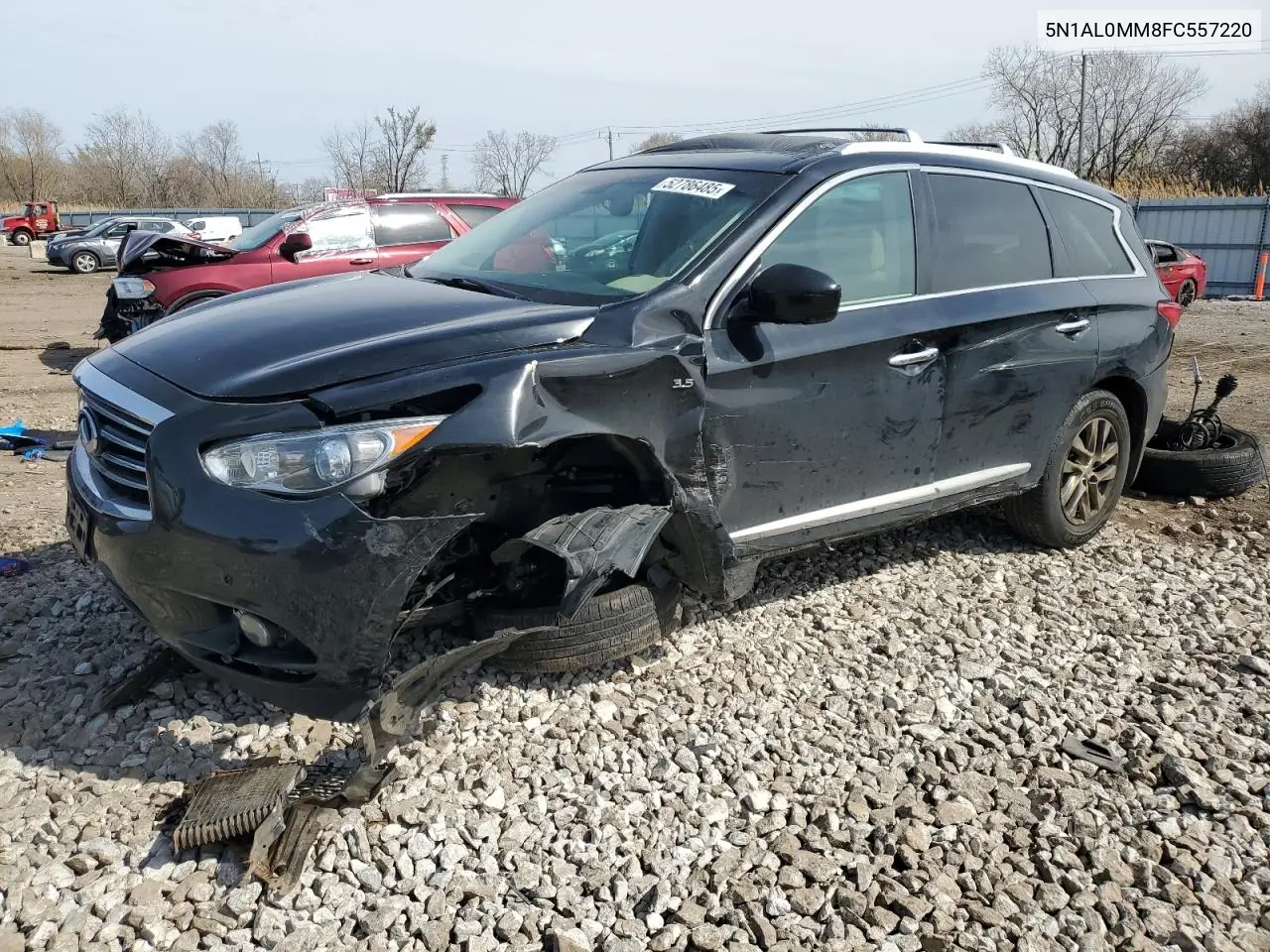2015 Infiniti Qx60 VIN: 5N1AL0MM8FC557220 Lot: 52786485