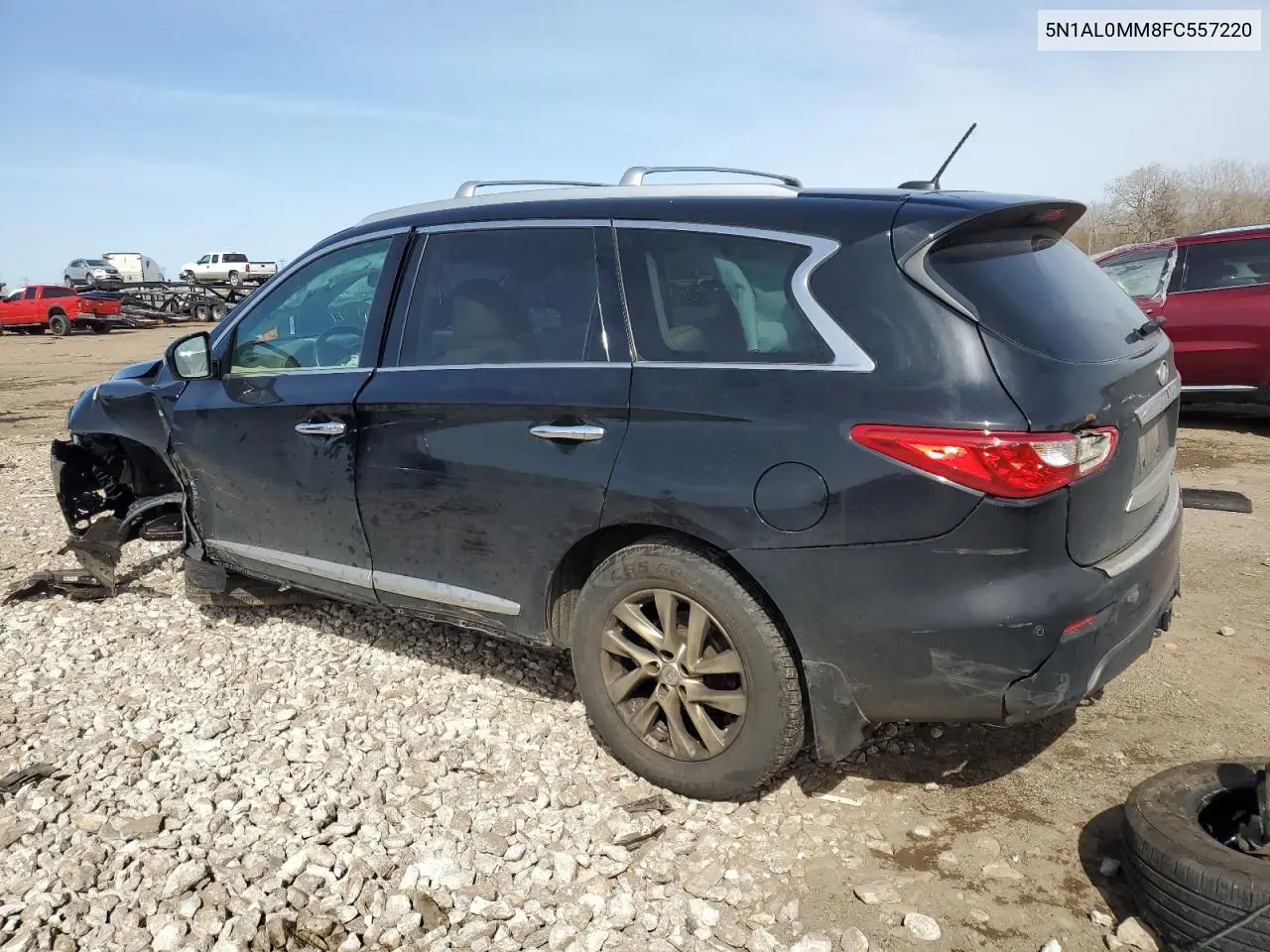 2015 Infiniti Qx60 VIN: 5N1AL0MM8FC557220 Lot: 52786485