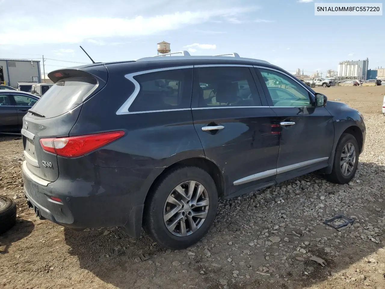 2015 Infiniti Qx60 VIN: 5N1AL0MM8FC557220 Lot: 52786485