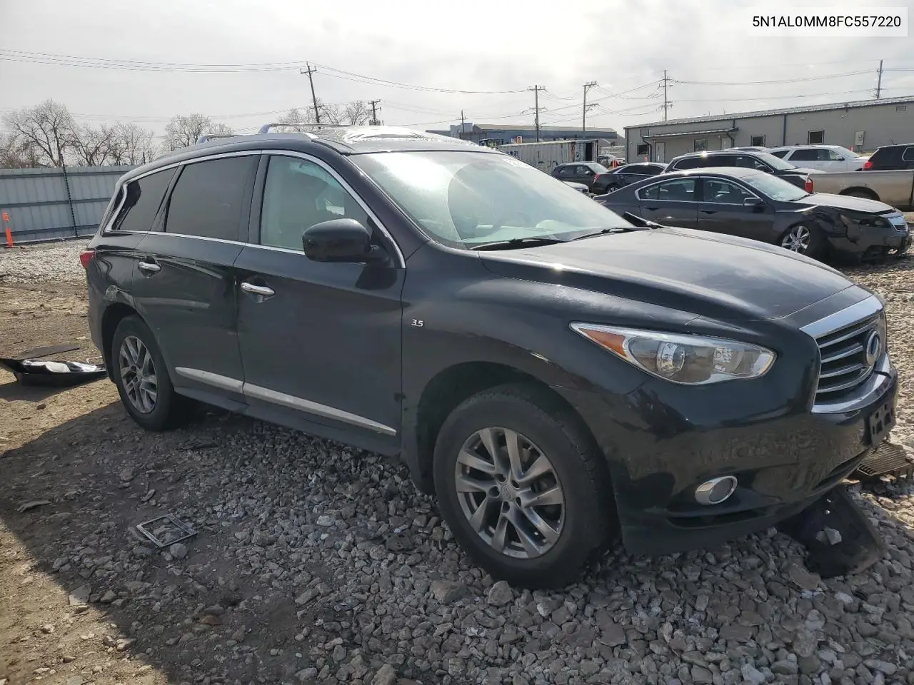 2015 Infiniti Qx60 VIN: 5N1AL0MM8FC557220 Lot: 52786485