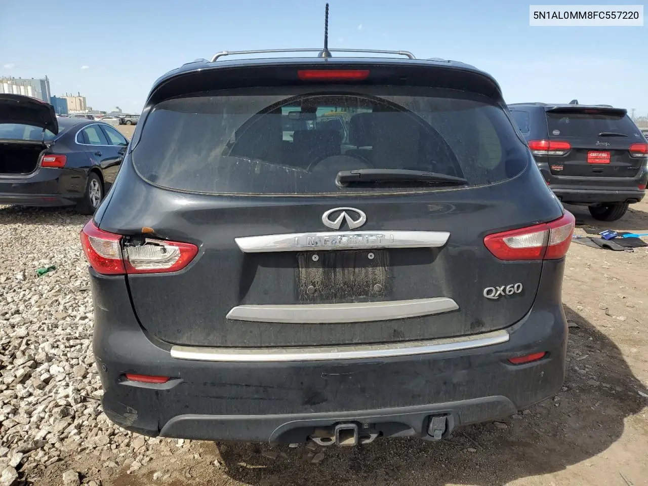 2015 Infiniti Qx60 VIN: 5N1AL0MM8FC557220 Lot: 52786485