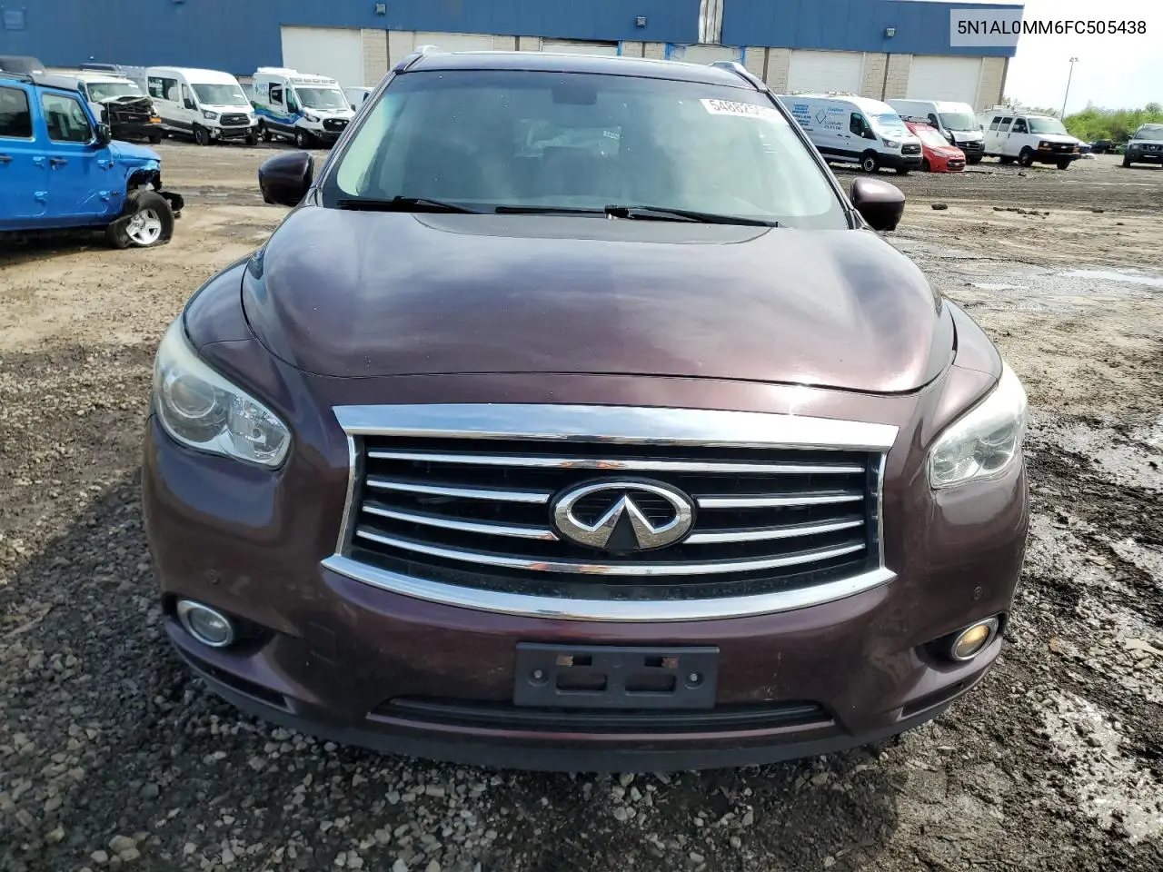 2015 Infiniti Qx60 VIN: 5N1AL0MM6FC505438 Lot: 54882505