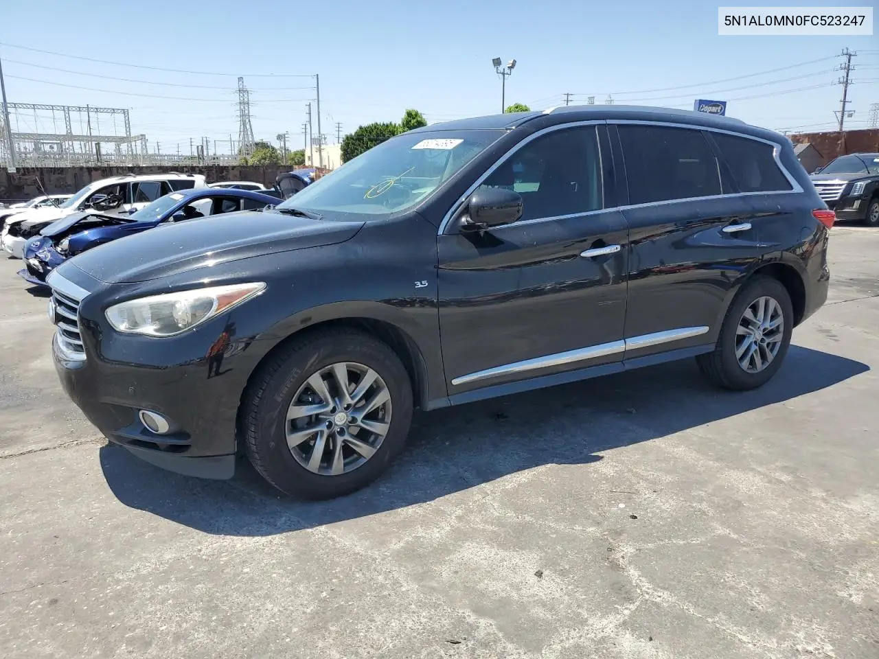 2015 Infiniti Qx60 VIN: 5N1AL0MN0FC523247 Lot: 56314395