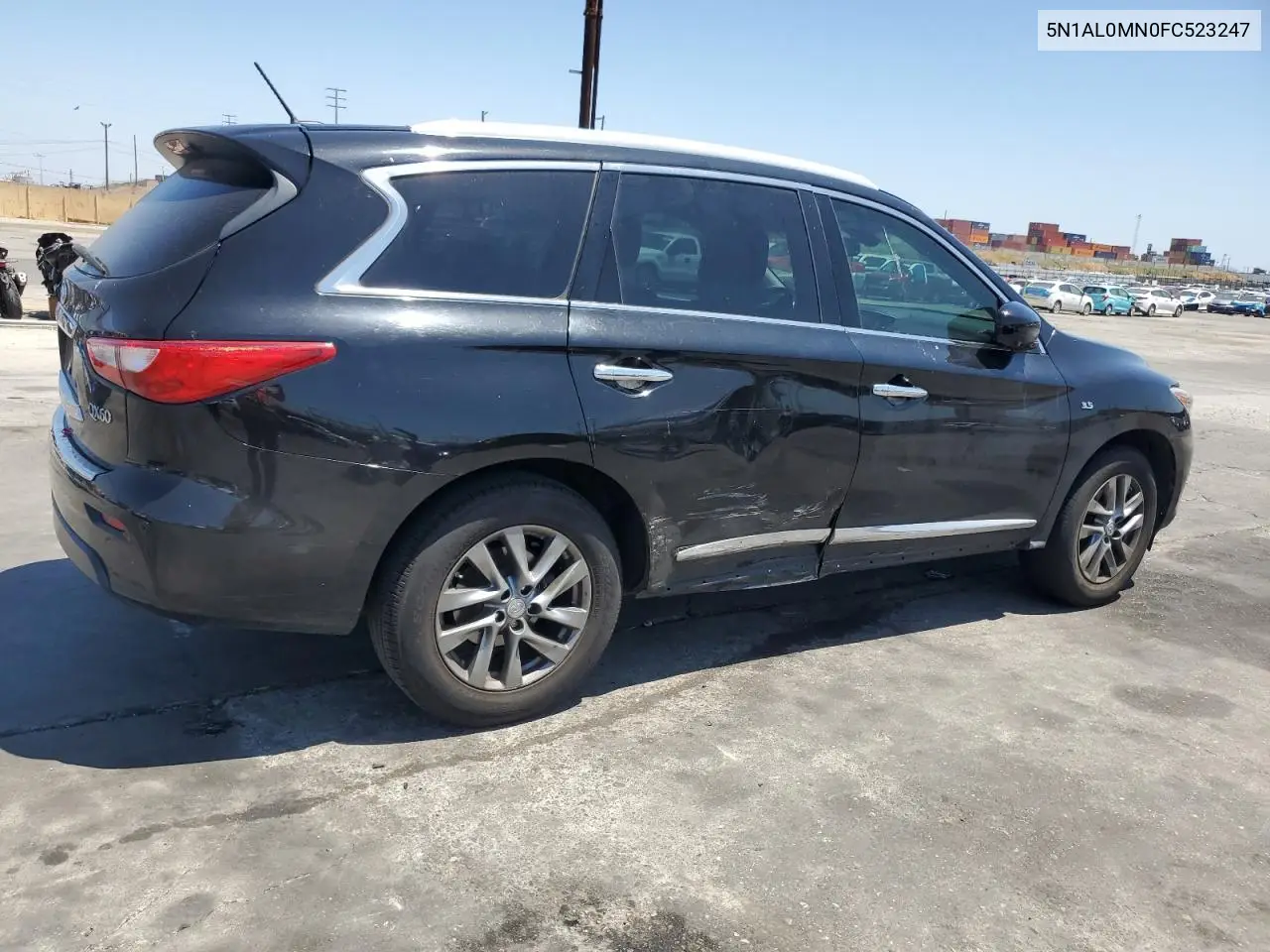 2015 Infiniti Qx60 VIN: 5N1AL0MN0FC523247 Lot: 56314395
