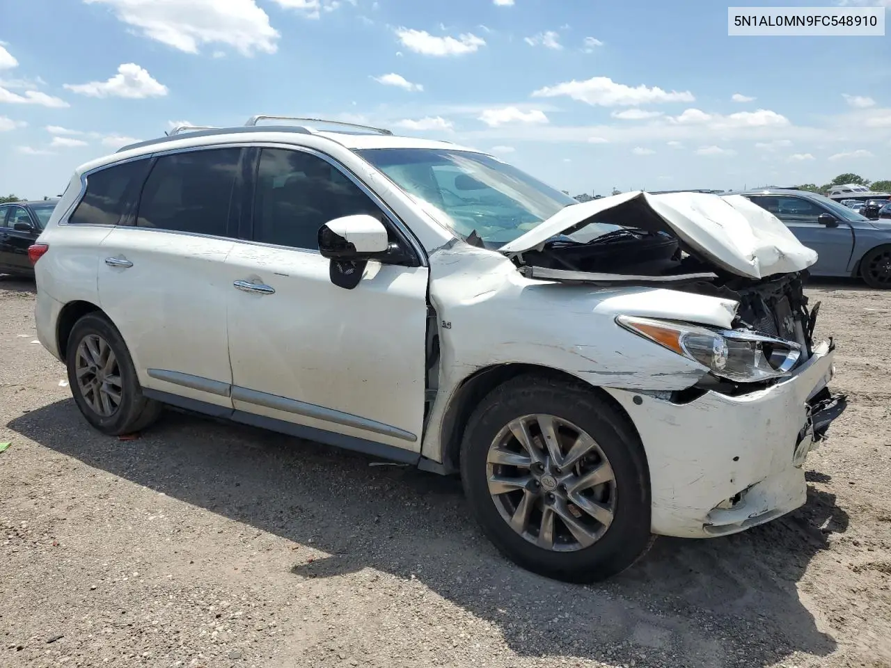 2015 Infiniti Qx60 VIN: 5N1AL0MN9FC548910 Lot: 56435135