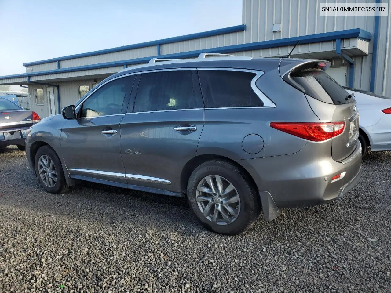2015 Infiniti Qx60 VIN: 5N1AL0MM3FC559487 Lot: 56482765