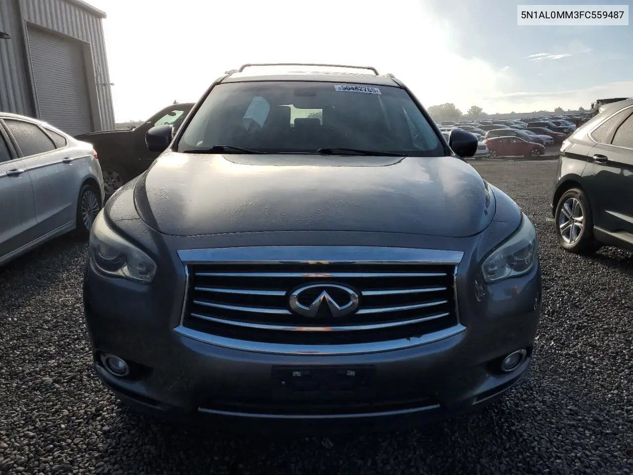 2015 Infiniti Qx60 VIN: 5N1AL0MM3FC559487 Lot: 56482765