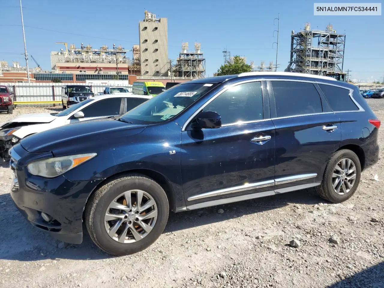 2015 Infiniti Qx60 VIN: 5N1AL0MN7FC534441 Lot: 56714685