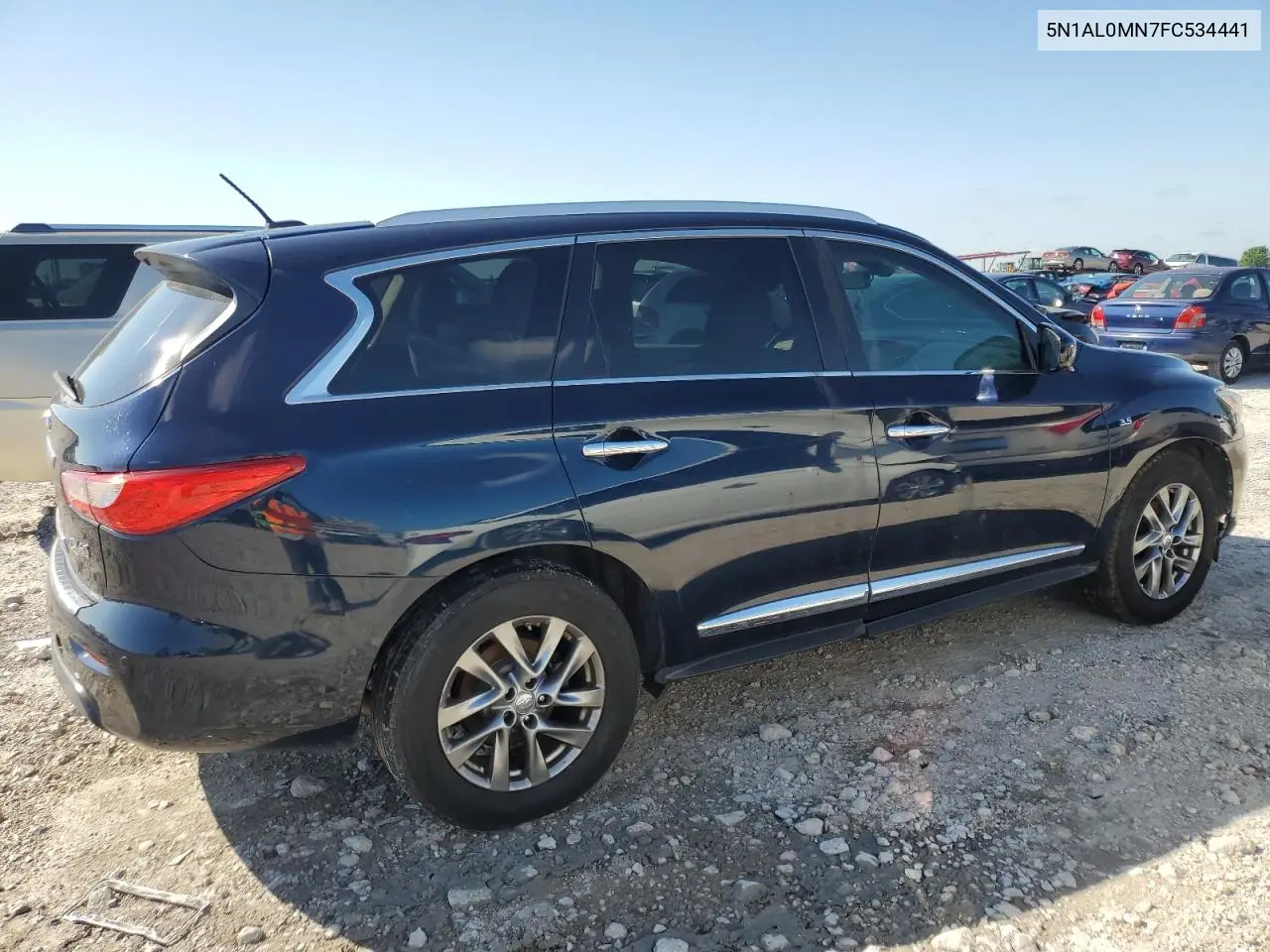 2015 Infiniti Qx60 VIN: 5N1AL0MN7FC534441 Lot: 56714685