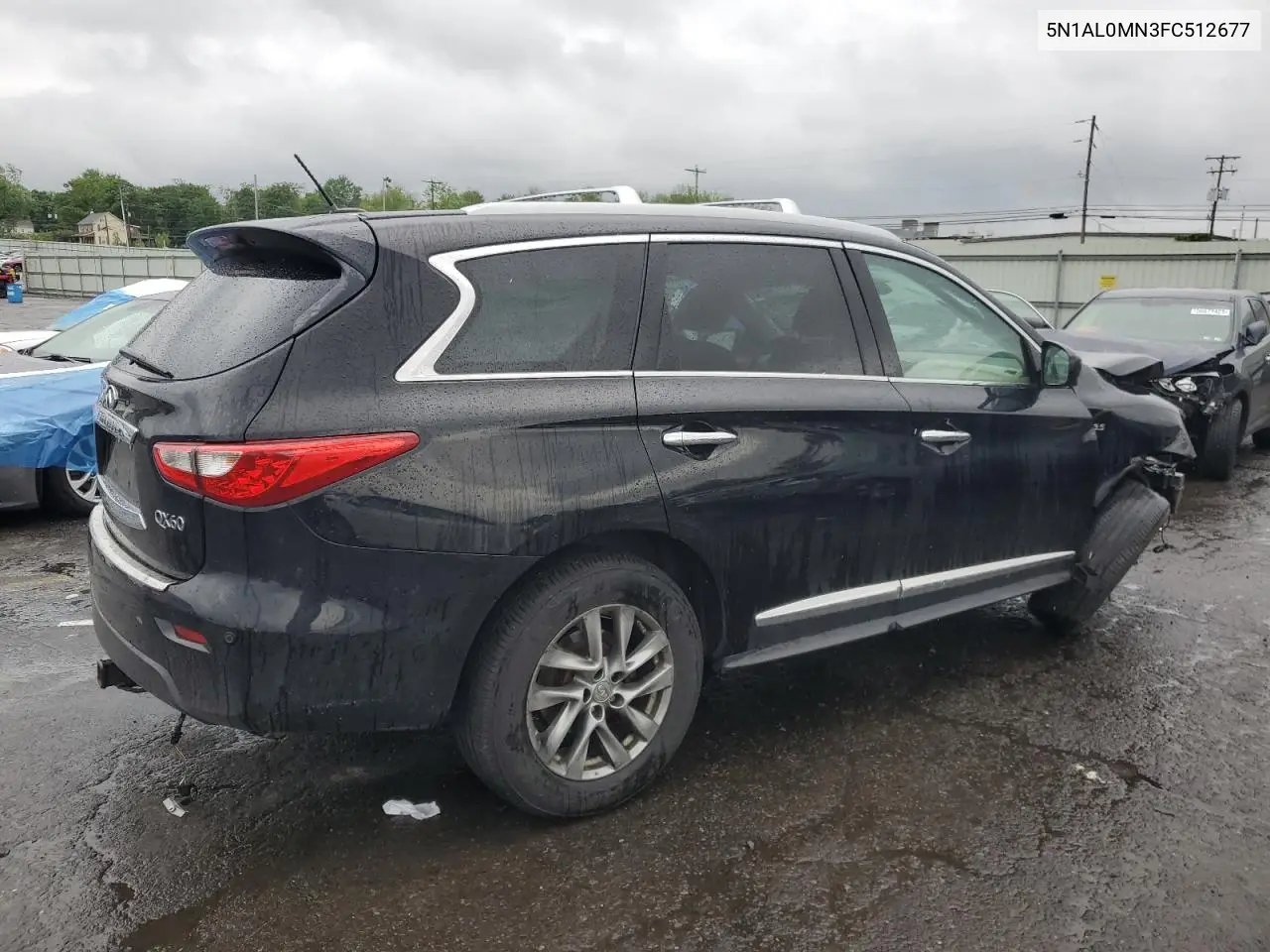 2015 Infiniti Qx60 VIN: 5N1AL0MN3FC512677 Lot: 56818915