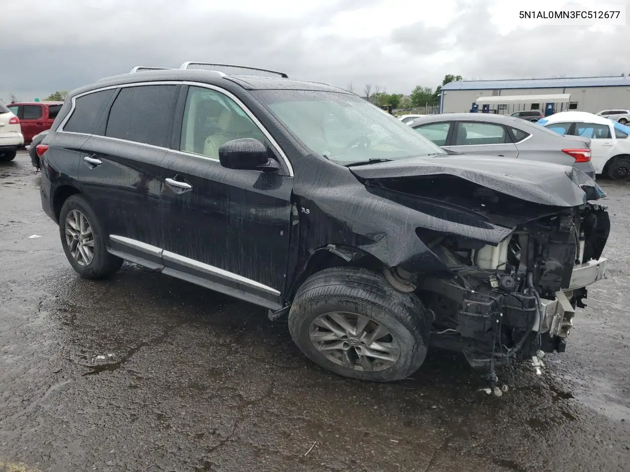 2015 Infiniti Qx60 VIN: 5N1AL0MN3FC512677 Lot: 56818915