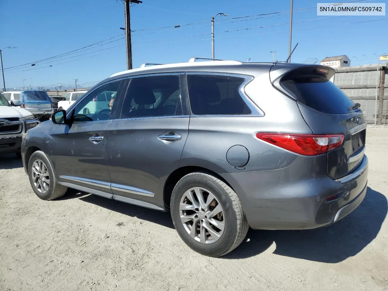 2015 Infiniti Qx60 VIN: 5N1AL0MN6FC509742 Lot: 62787045