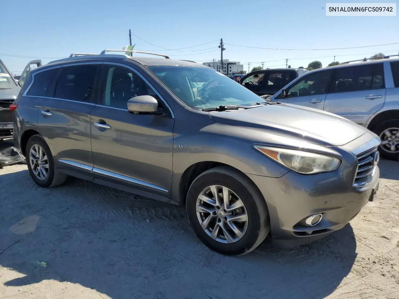 2015 Infiniti Qx60 VIN: 5N1AL0MN6FC509742 Lot: 62787045