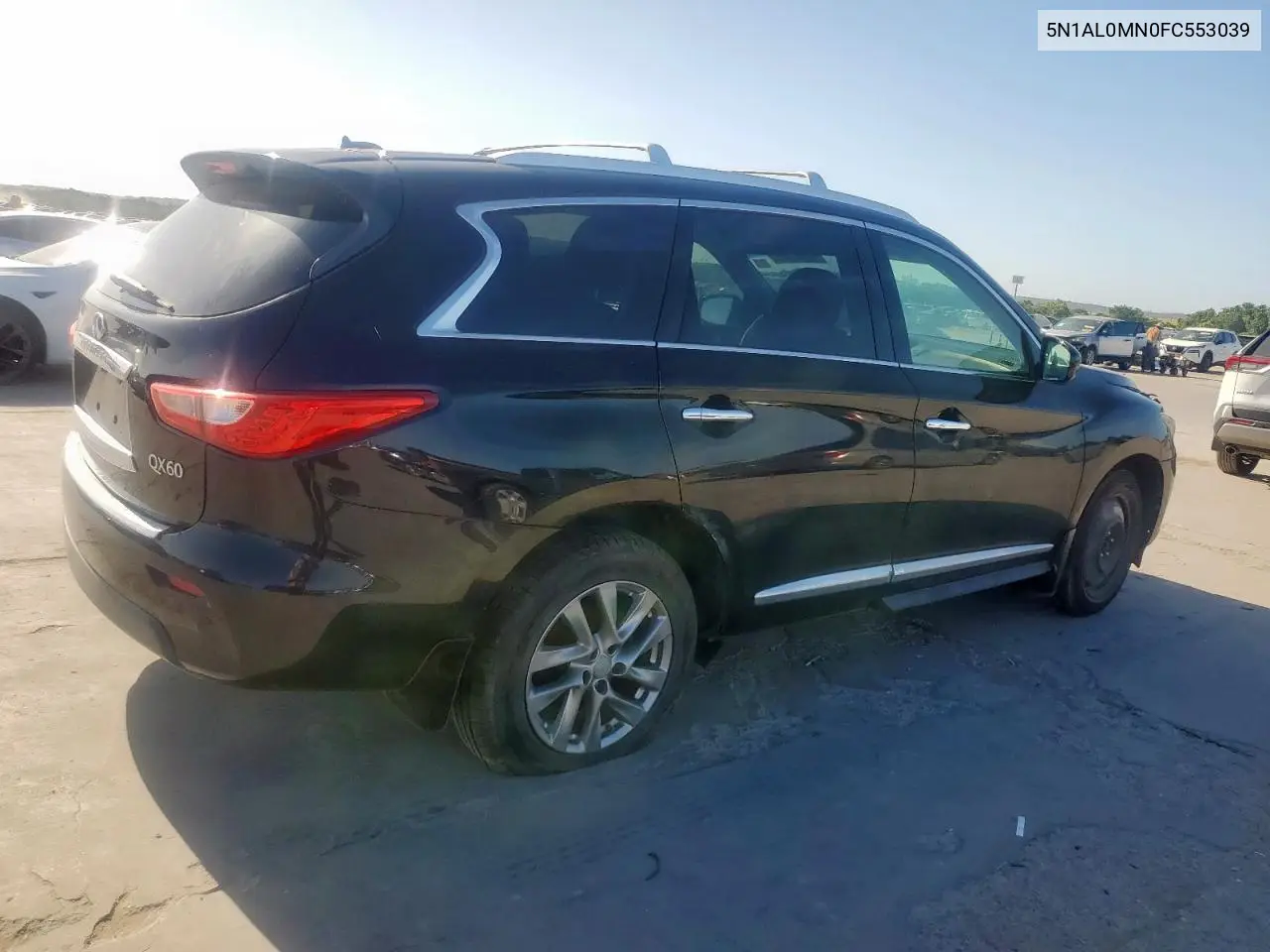 2015 Infiniti Qx60 VIN: 5N1AL0MN0FC553039 Lot: 62968365