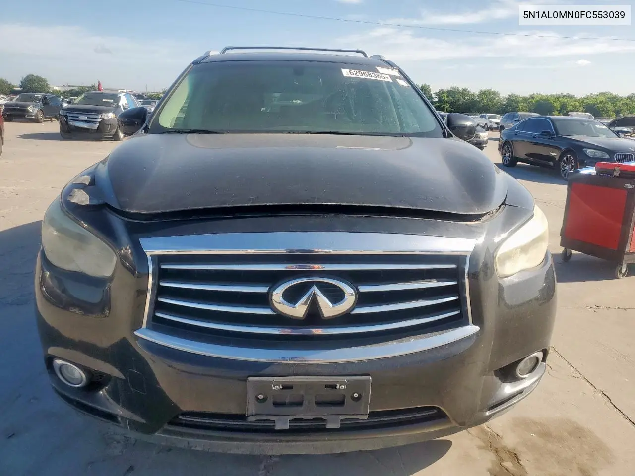 2015 Infiniti Qx60 VIN: 5N1AL0MN0FC553039 Lot: 62968365