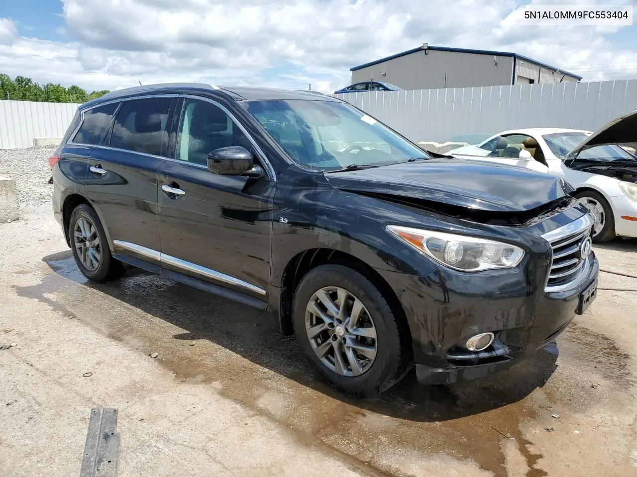 2015 Infiniti Qx60 VIN: 5N1AL0MM9FC553404 Lot: 63034845