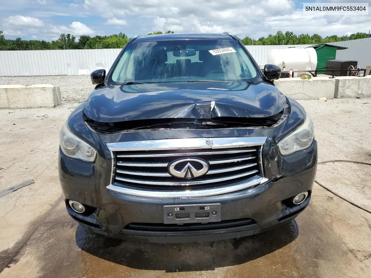 2015 Infiniti Qx60 VIN: 5N1AL0MM9FC553404 Lot: 63034845