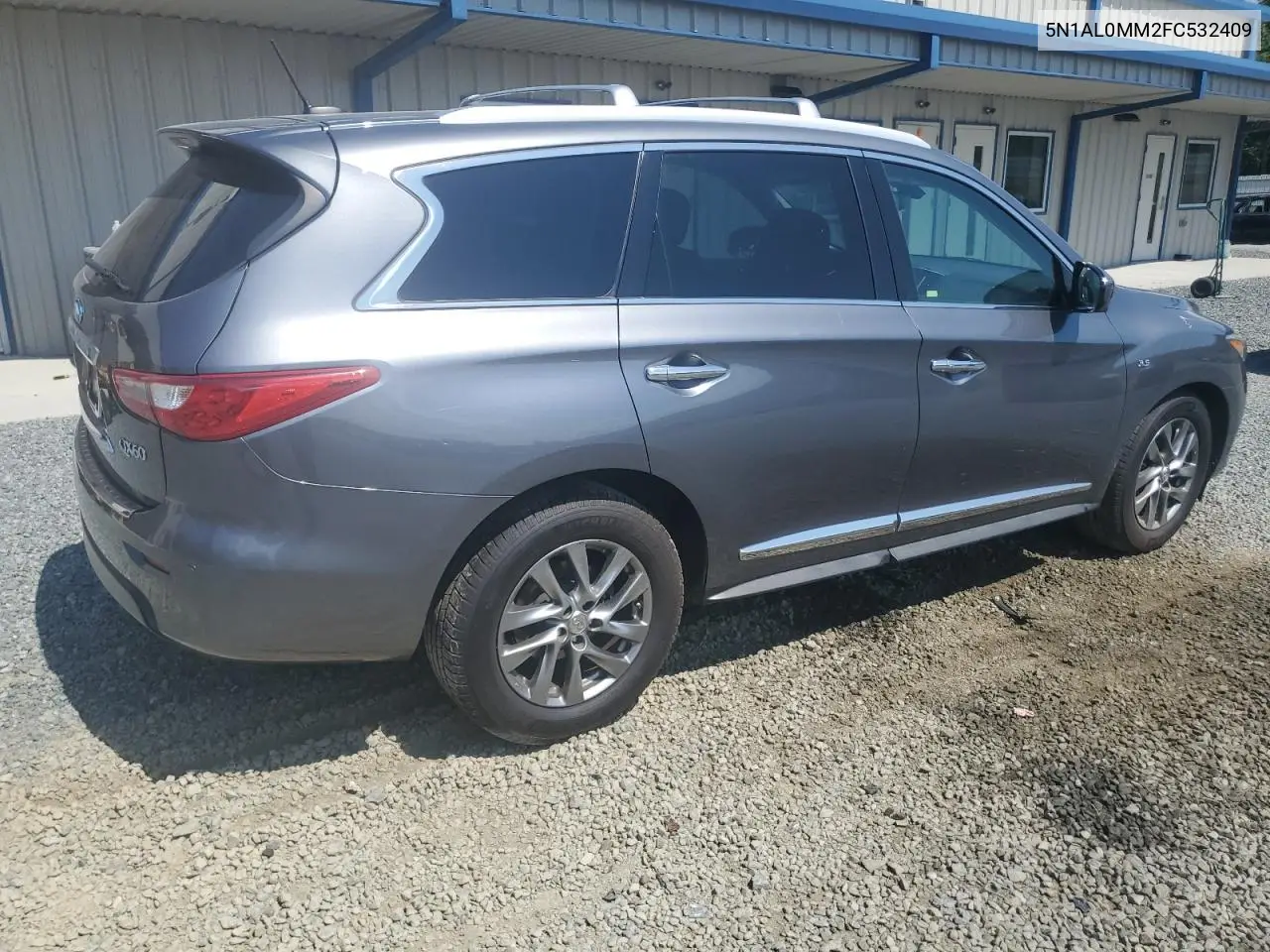 2015 Infiniti Qx60 VIN: 5N1AL0MM2FC532409 Lot: 63067455