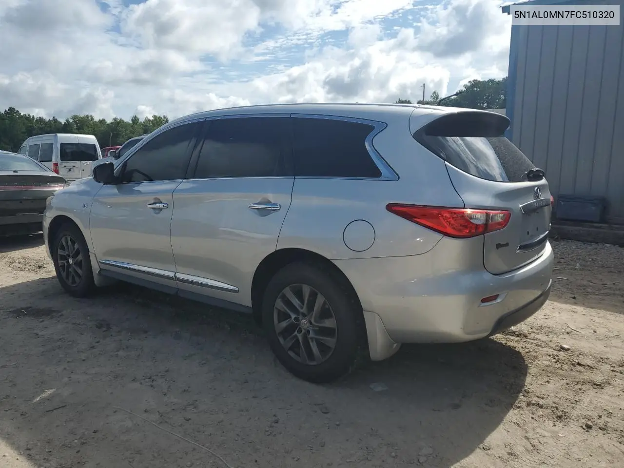 2015 Infiniti Qx60 VIN: 5N1AL0MN7FC510320 Lot: 63297885