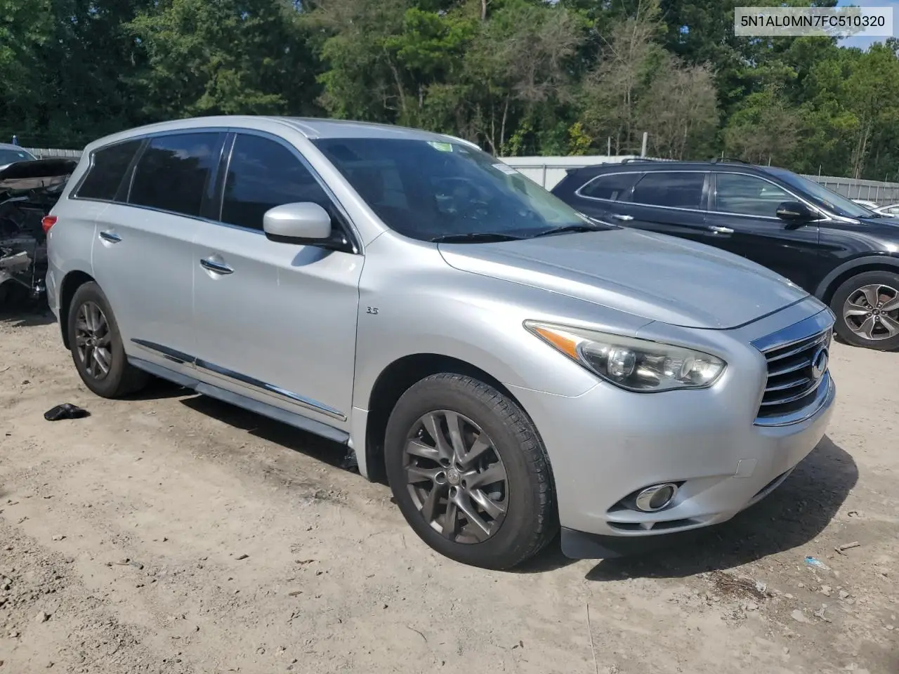 2015 Infiniti Qx60 VIN: 5N1AL0MN7FC510320 Lot: 63297885