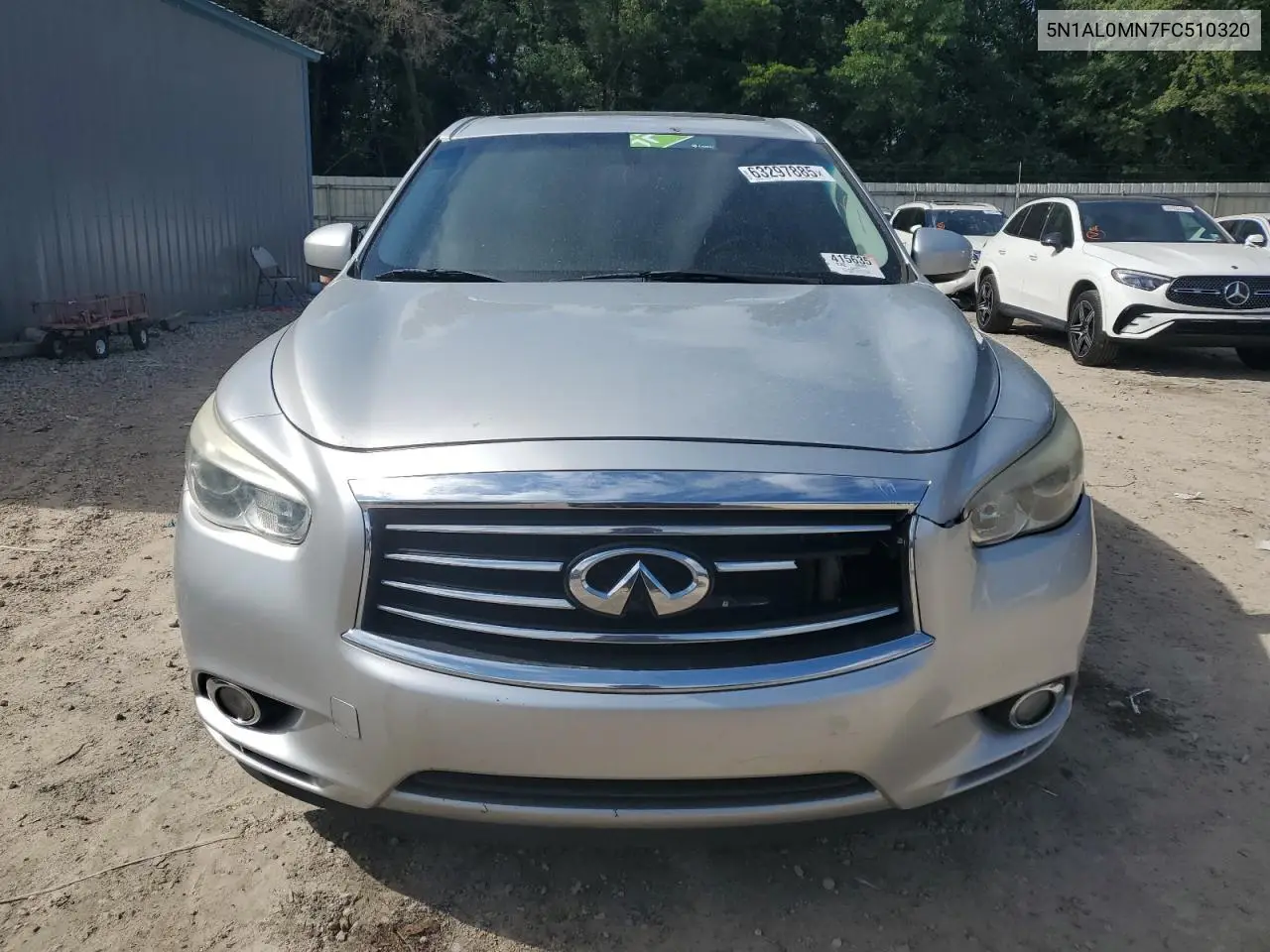 2015 Infiniti Qx60 VIN: 5N1AL0MN7FC510320 Lot: 63297885