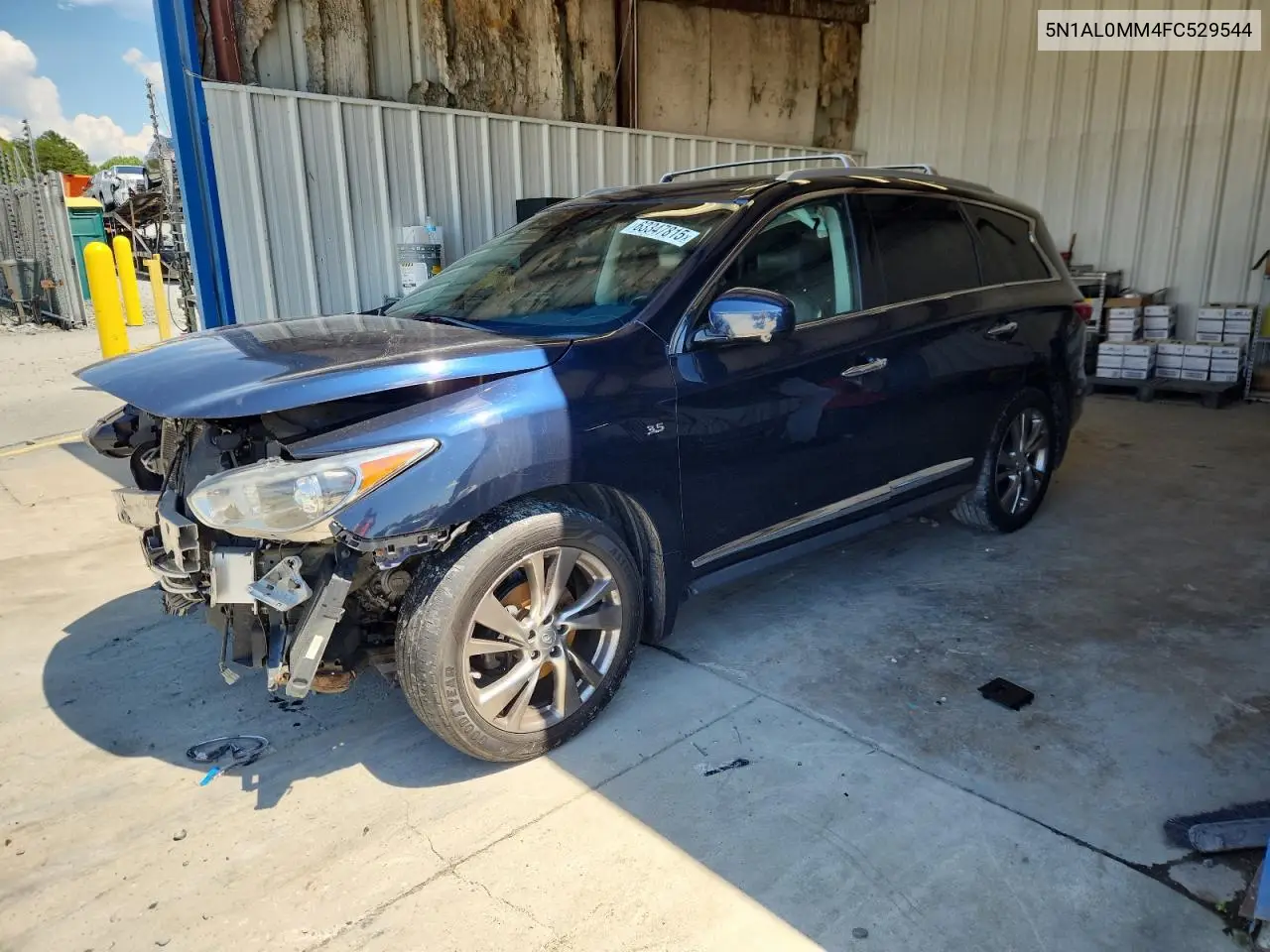 2015 Infiniti Qx60 VIN: 5N1AL0MM4FC529544 Lot: 63347815