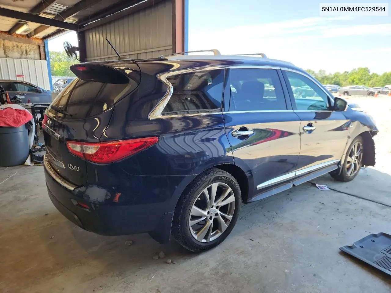 2015 Infiniti Qx60 VIN: 5N1AL0MM4FC529544 Lot: 63347815