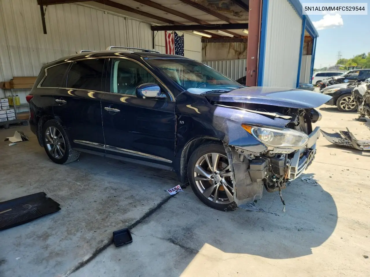 2015 Infiniti Qx60 VIN: 5N1AL0MM4FC529544 Lot: 63347815