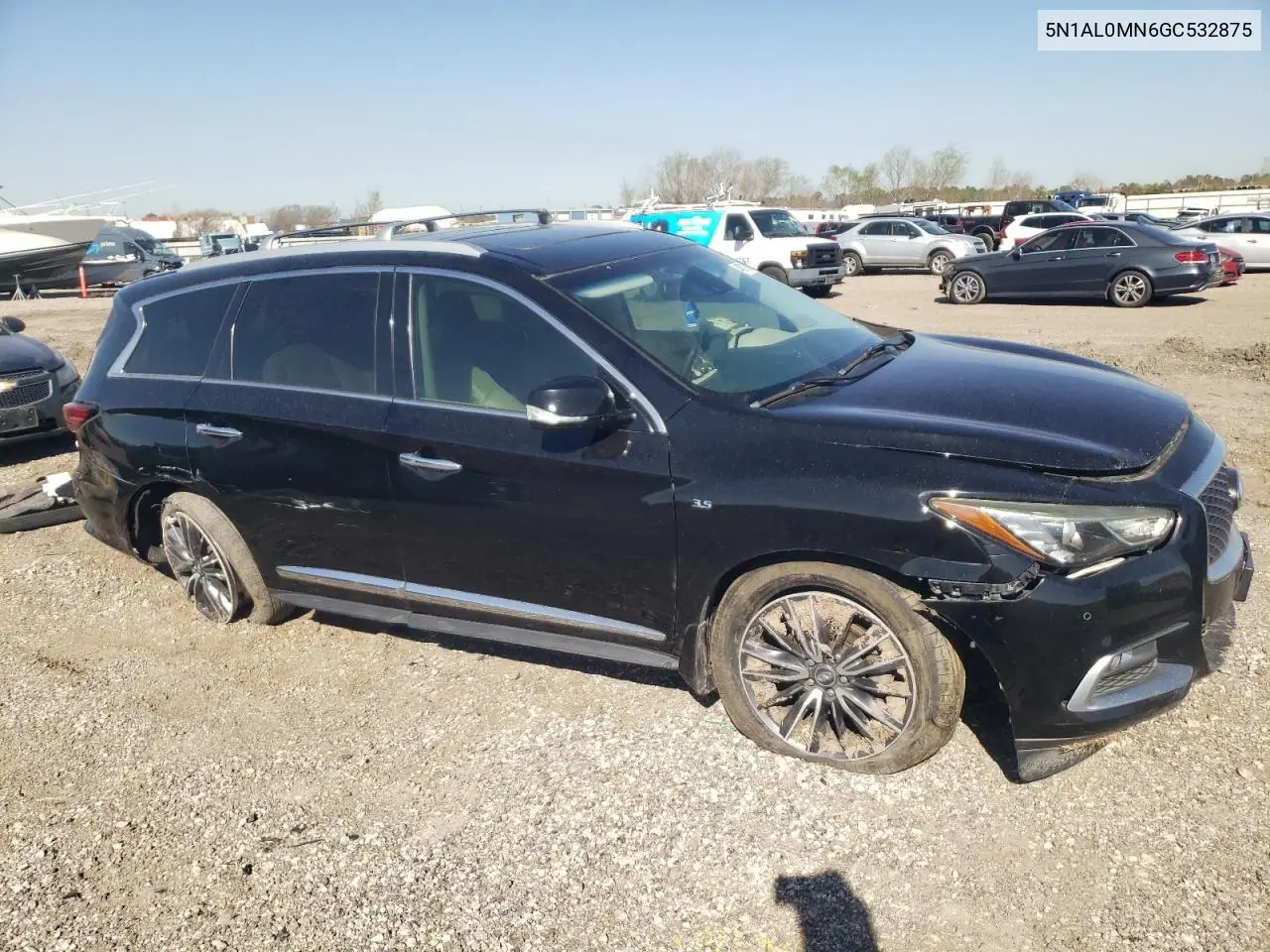 2016 Infiniti Qx60 VIN: 5N1AL0MN6GC532875 Lot: 48710085
