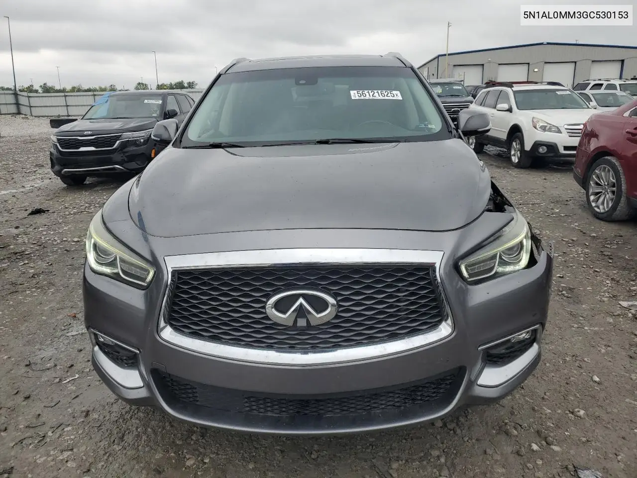2016 Infiniti Qx60 VIN: 5N1AL0MM3GC530153 Lot: 56121625
