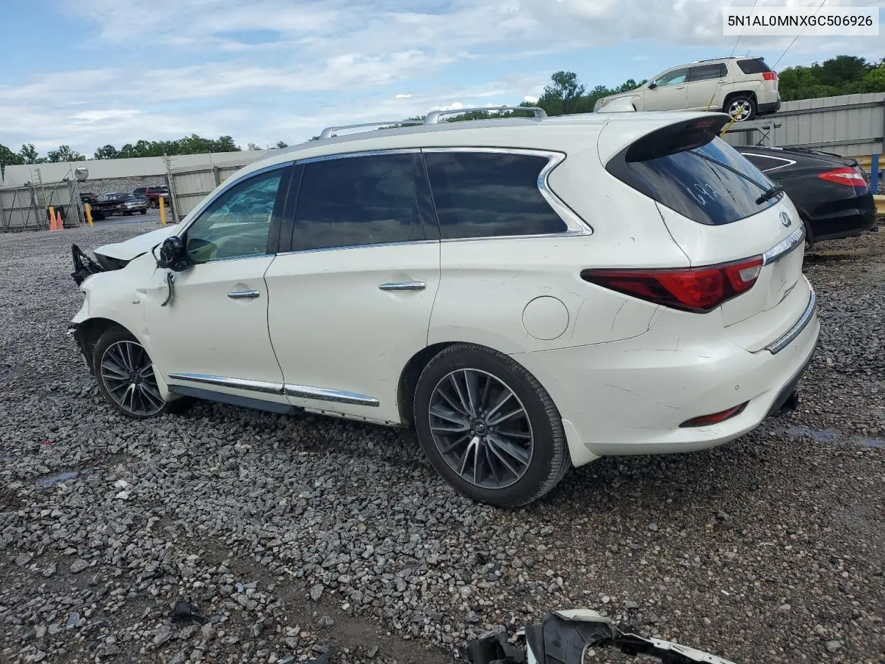 2016 Infiniti Qx60 VIN: 5N1AL0MNXGC506926 Lot: 56179235