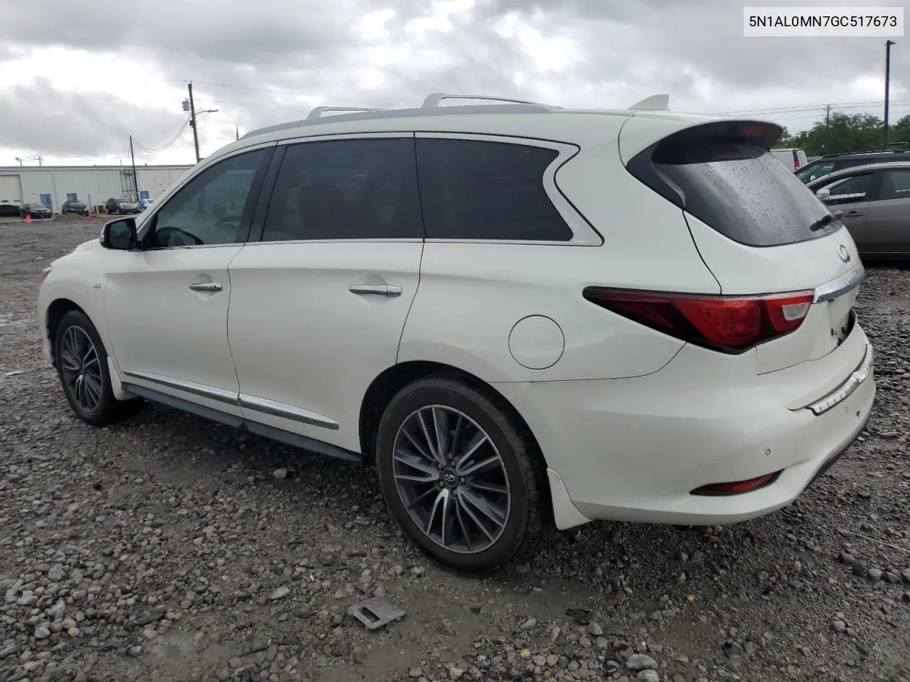 2016 Infiniti Qx60 VIN: 5N1AL0MN7GC517673 Lot: 56383635
