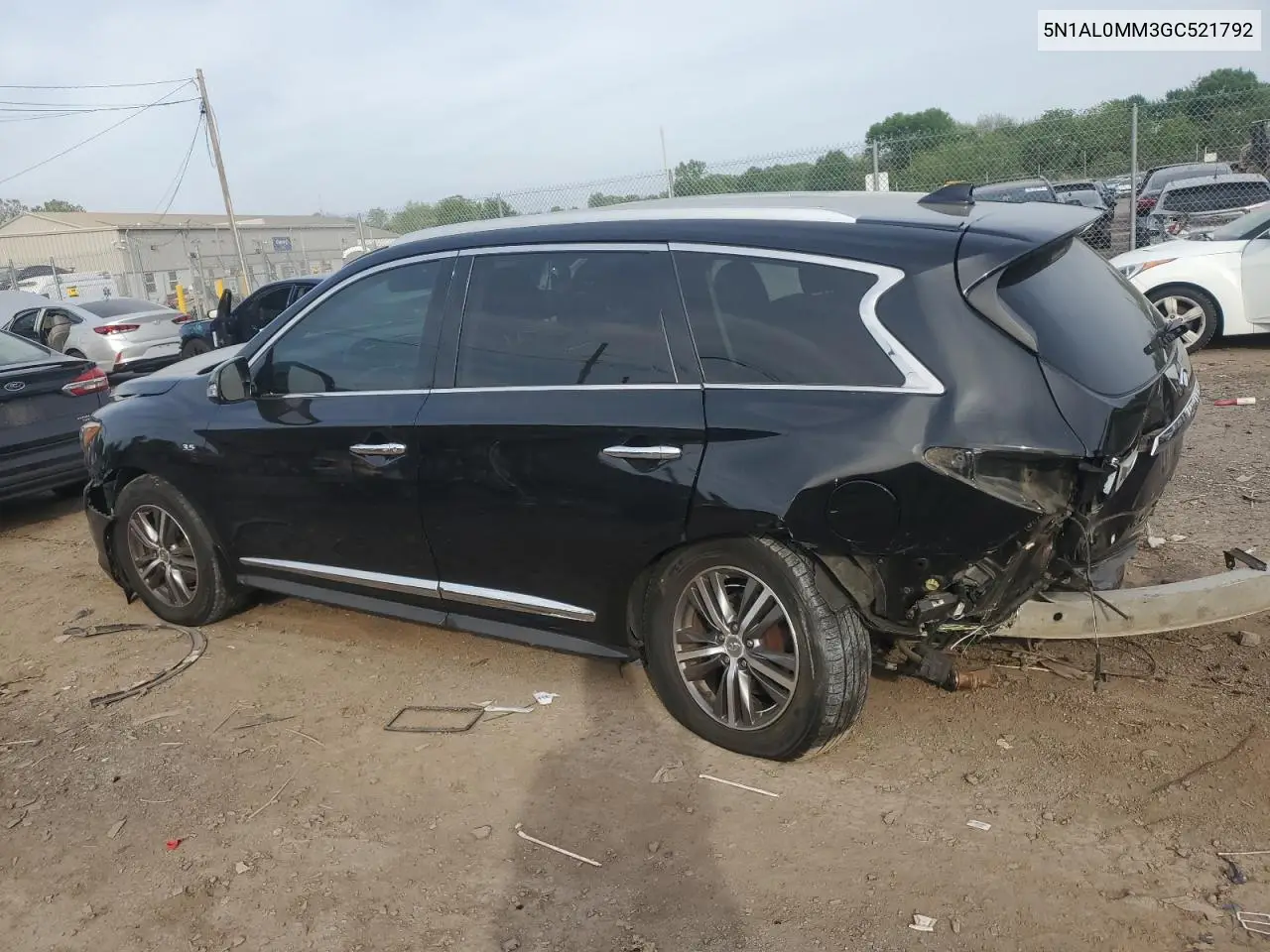 2016 Infiniti Qx60 VIN: 5N1AL0MM3GC521792 Lot: 56782125