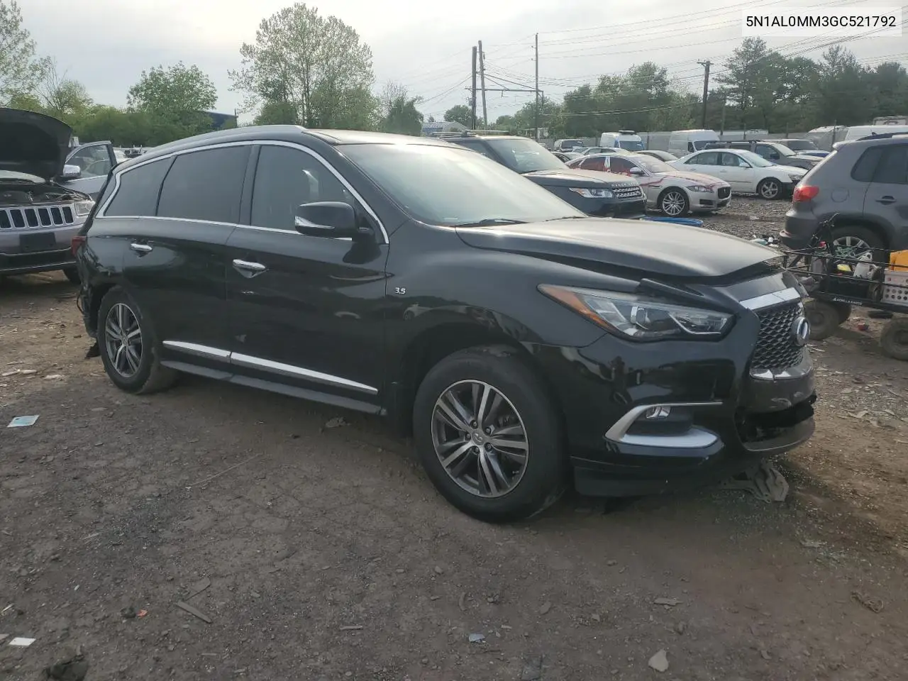 2016 Infiniti Qx60 VIN: 5N1AL0MM3GC521792 Lot: 56782125