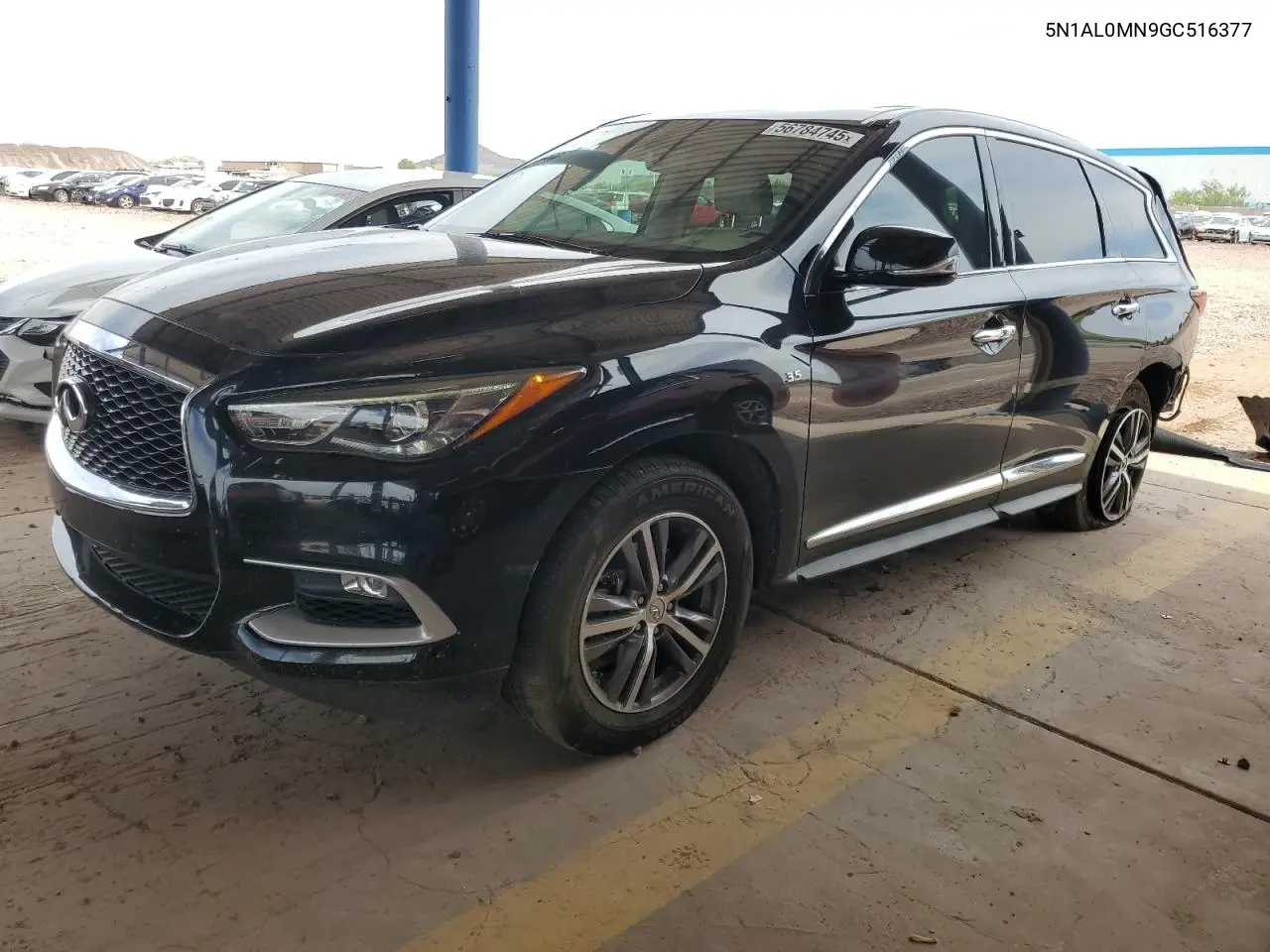 2016 Infiniti Qx60 VIN: 5N1AL0MN9GC516377 Lot: 56784745