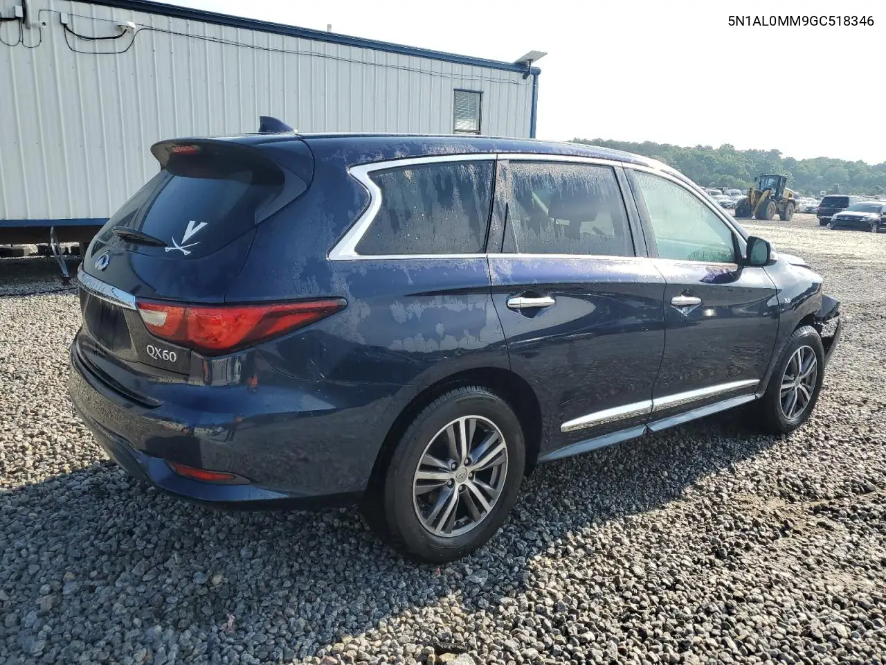 2016 Infiniti Qx60 VIN: 5N1AL0MM9GC518346 Lot: 56949935