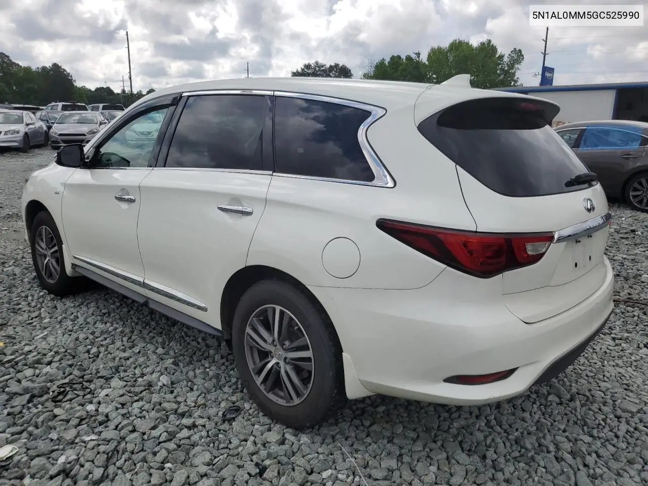2016 Infiniti Qx60 VIN: 5N1AL0MM5GC525990 Lot: 57023235