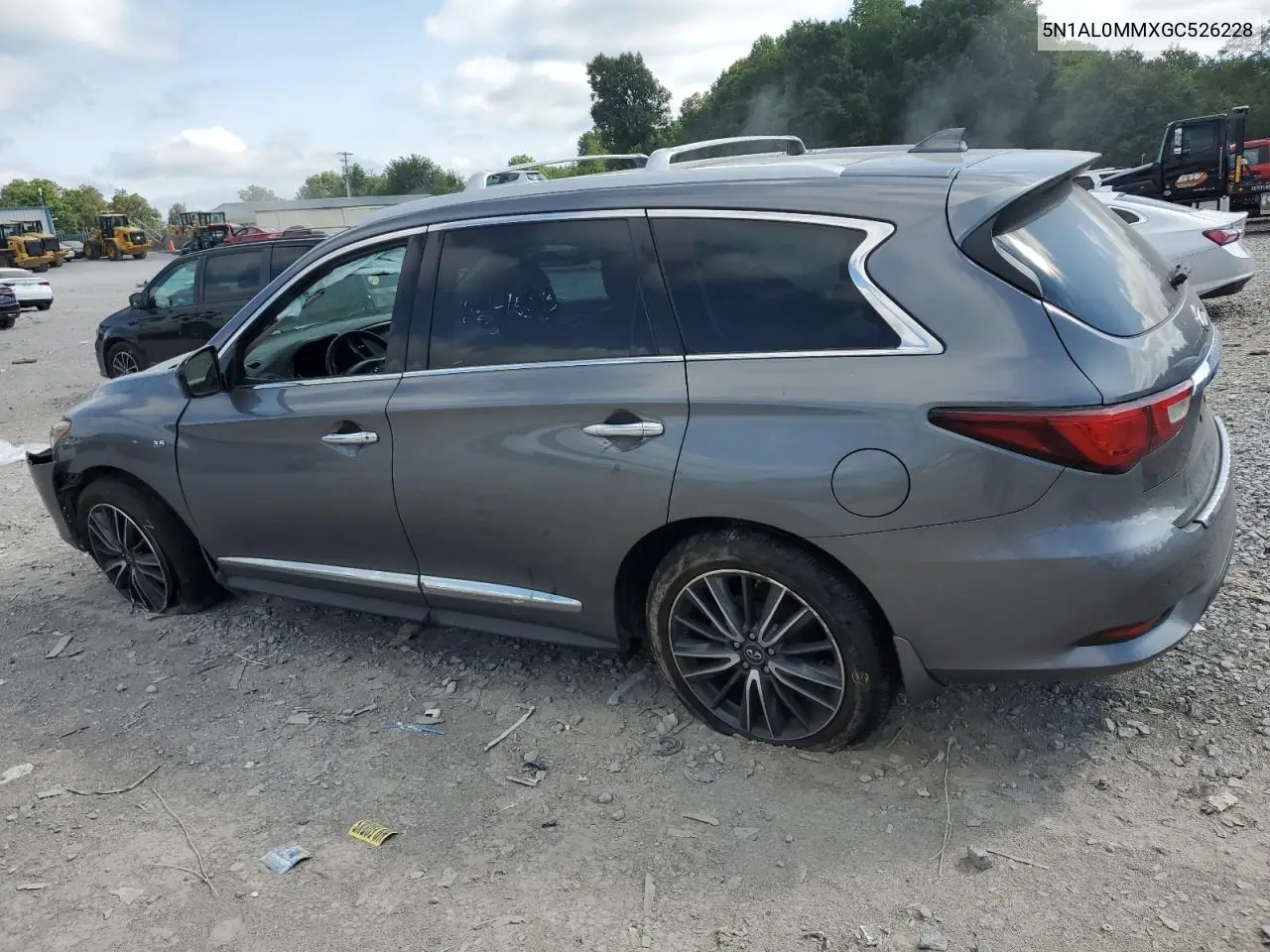 2016 Infiniti Qx60 VIN: 5N1AL0MMXGC526228 Lot: 62752135