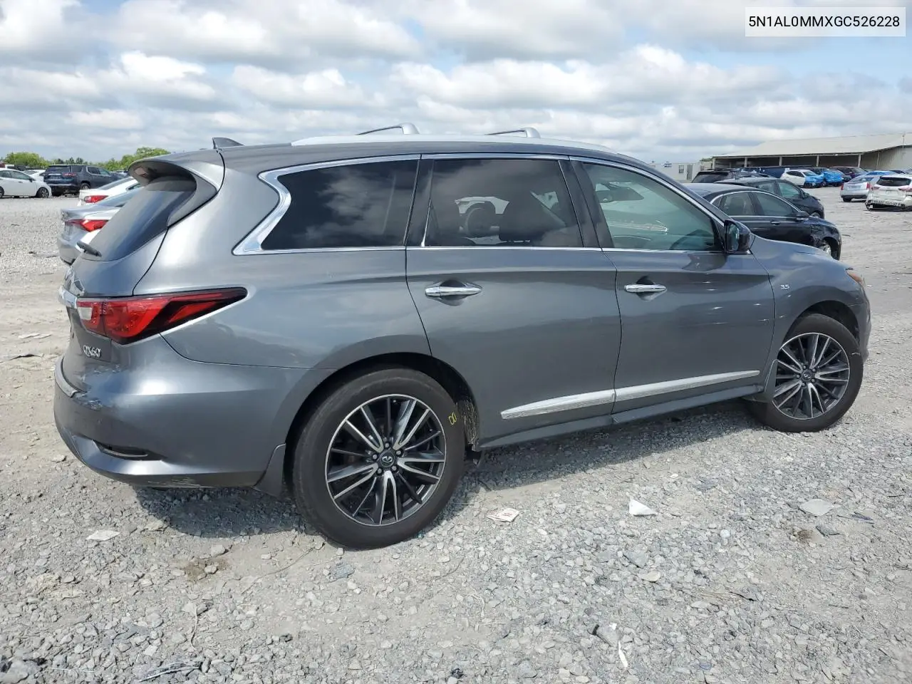2016 Infiniti Qx60 VIN: 5N1AL0MMXGC526228 Lot: 62752135