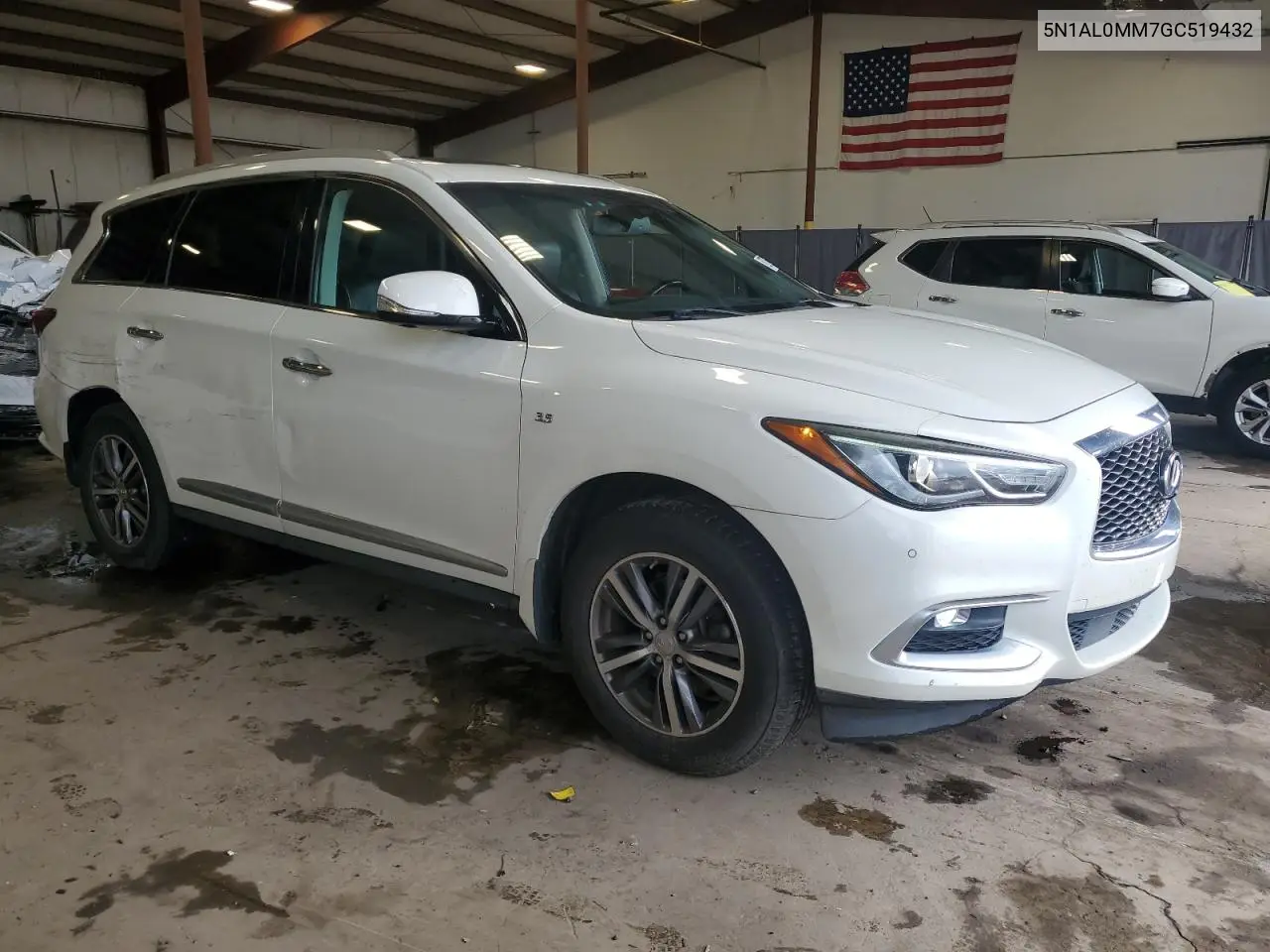 2016 Infiniti Qx60 VIN: 5N1AL0MM7GC519432 Lot: 62752885