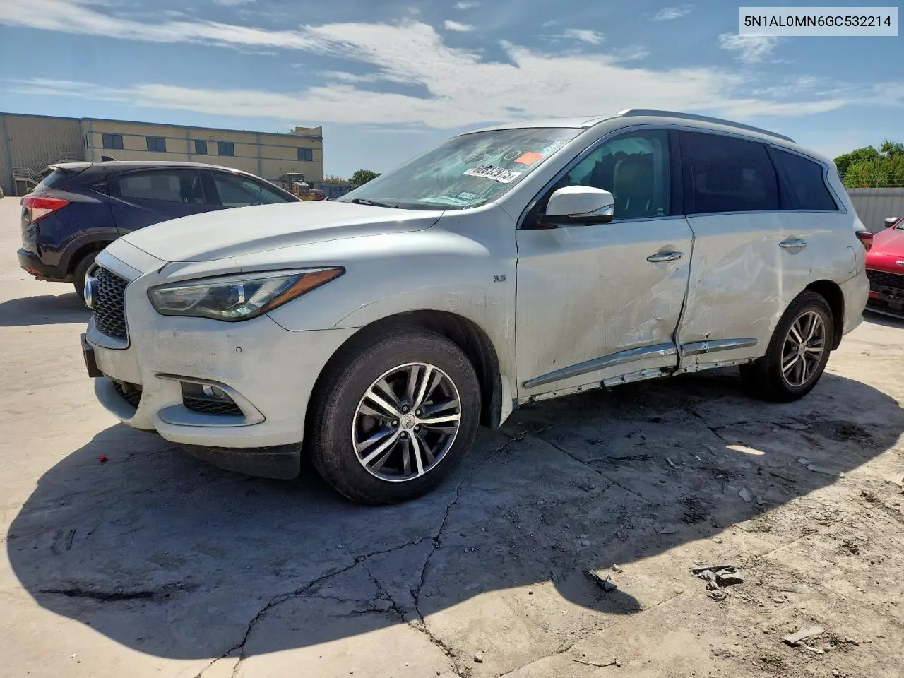 2016 Infiniti Qx60 VIN: 5N1AL0MN6GC532214 Lot: 62812975