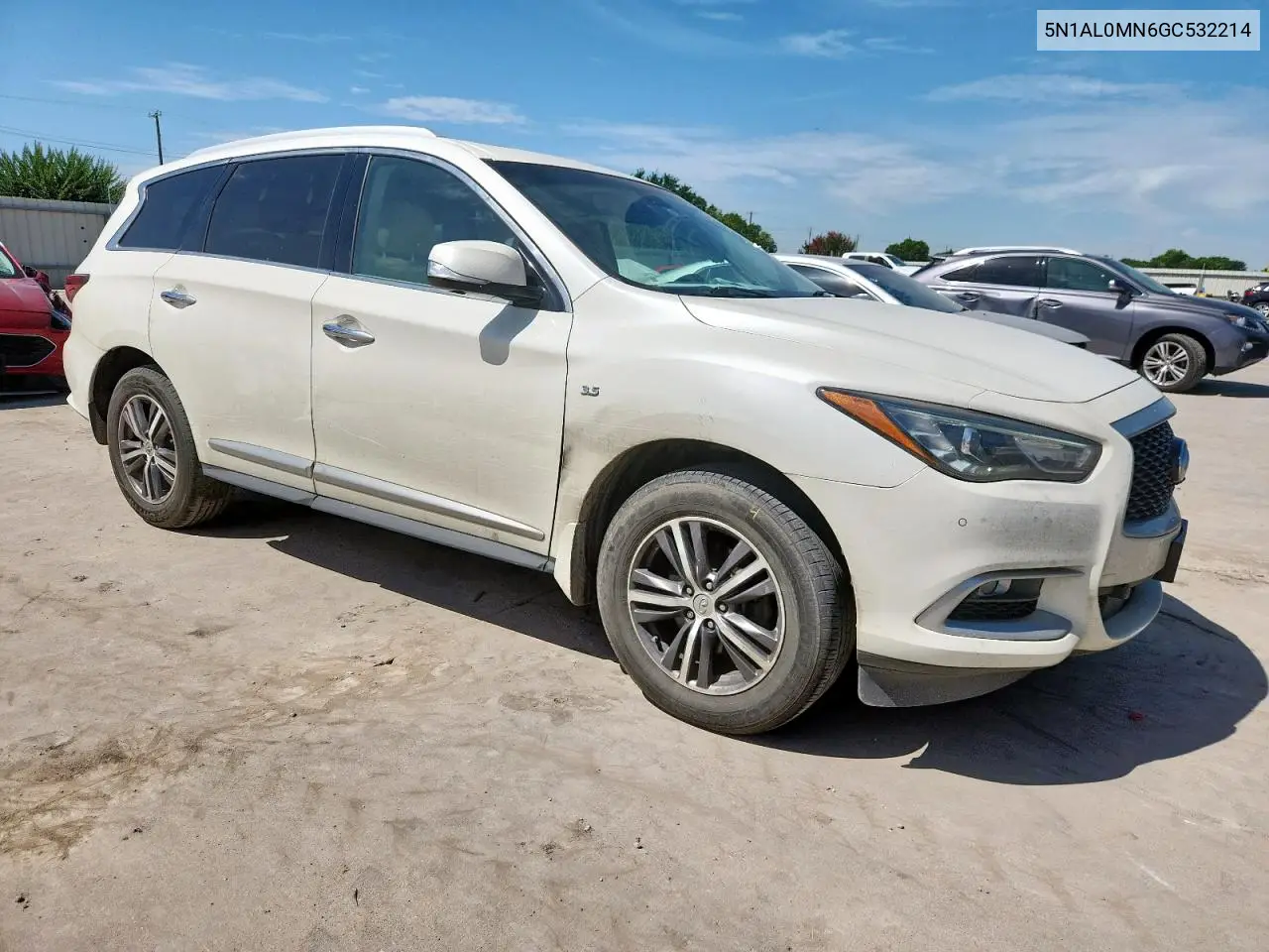 2016 Infiniti Qx60 VIN: 5N1AL0MN6GC532214 Lot: 62812975