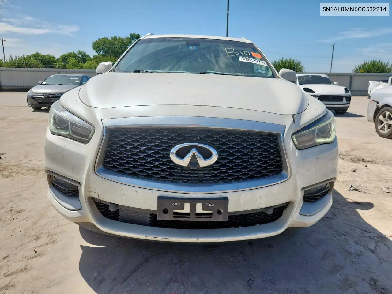 2016 Infiniti Qx60 VIN: 5N1AL0MN6GC532214 Lot: 62812975