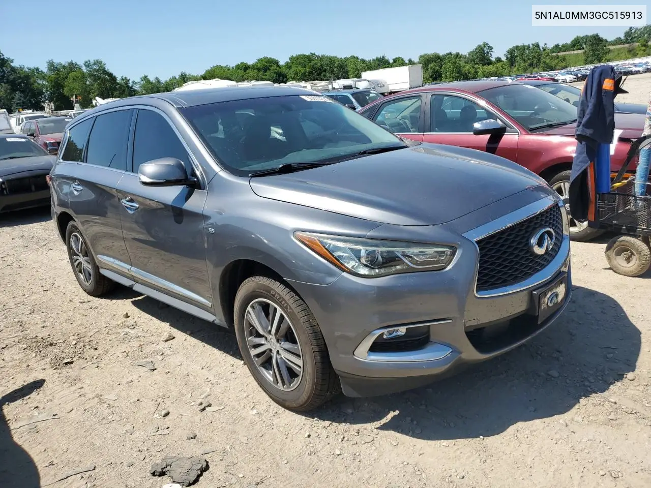 2016 Infiniti Qx60 VIN: 5N1AL0MM3GC515913 Lot: 63013235